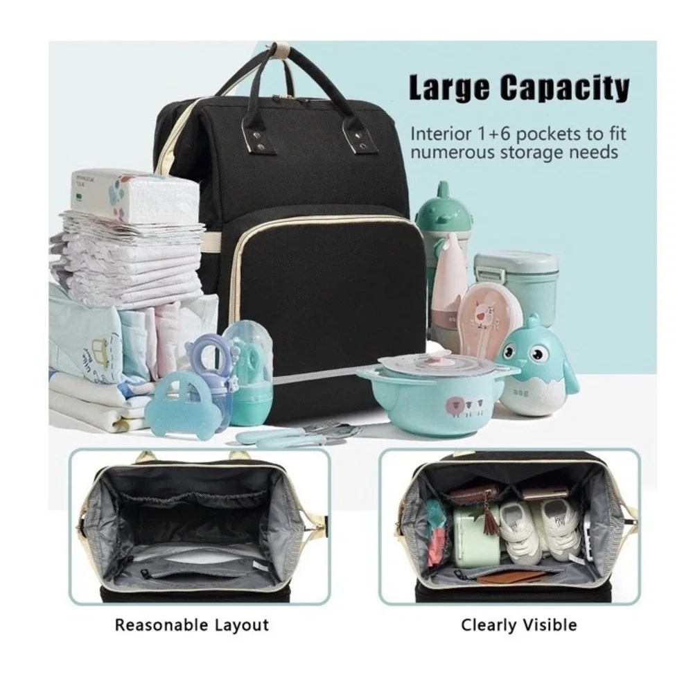 Debug 30L Dual Baby‎ Diaper Bag Backpack - Gray